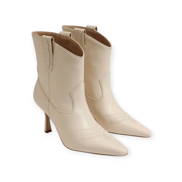 Sam Edelman Shoes - Sam Edelman Moe Stiletto Bootie in‎ cream/ivory